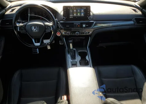 2021 Honda Accord Sport из США, поврежденный, VIN 1HGCV1F3XMA064053